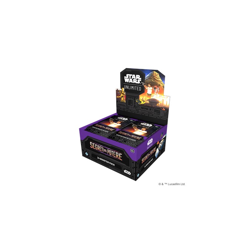 Star Wars Unlimited - Segreti del Potere - Box Booster - (24 Buste) - Ita