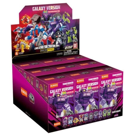 Blokees Mini Model Kit Transformers Galaxy Version 04 Fractured Space-Time Blind Box (1 Personaggio Casuale)