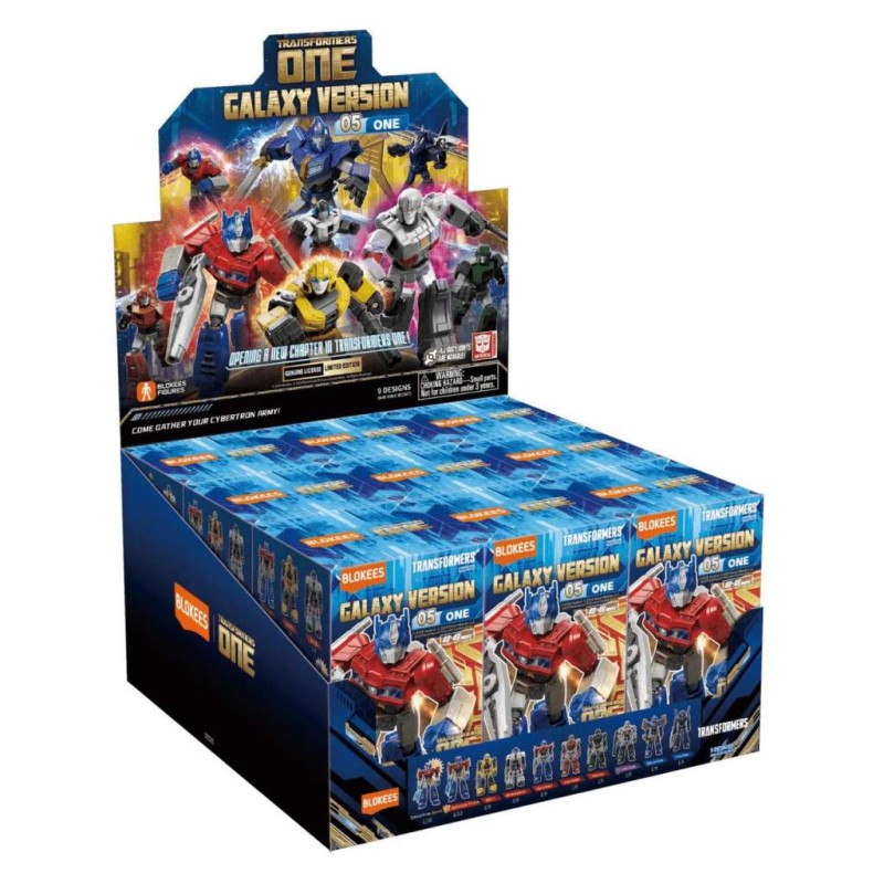 Blokees Mini Model Kit Transformers Galaxy Version 05 One Blind Box (1 Personaggio Casuale)