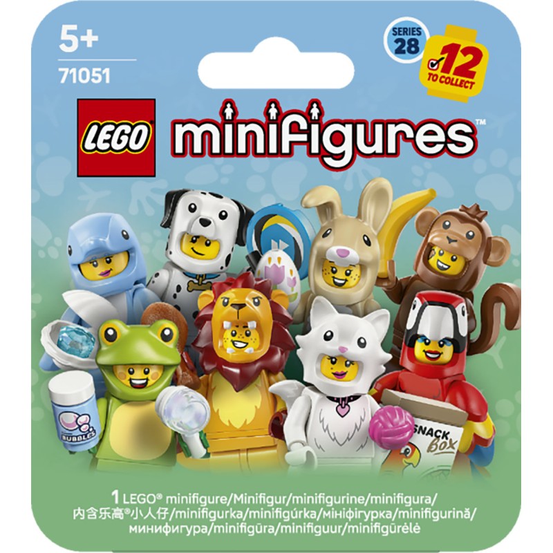 LEGO Minifigures Serie animali 28 - Serie Completa 12 Minifigure - Consegna dopo 15.1