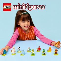 LEGO Minifigures Serie animali 28 - Serie Completa 12 Minifigure