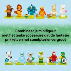 LEGO Minifigures Serie animali 28 - Serie Completa 12 Minifigure - Consegna dopo 15.1