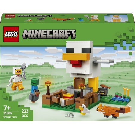 LEGO Minecraft 21585 Fattoria di galline