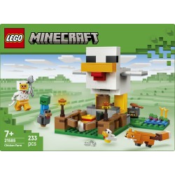 LEGO Minecraft 21585 Fattoria di galline