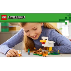 LEGO Minecraft 21585 Fattoria di galline