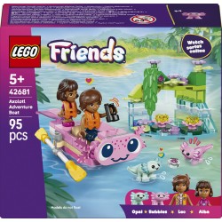 LEGO Friends 42681 Barca d’avventura Axolotl