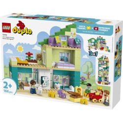 LEGO DUPLO 10470 Casa familiare moderna 3 in 1 con personaggi
