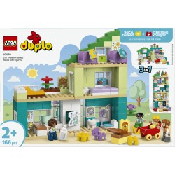 LEGO DUPLO 10470 Casa familiare moderna 3 in 1 con personaggi