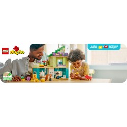 LEGO DUPLO 10470 Casa familiare moderna 3 in 1 con personaggi