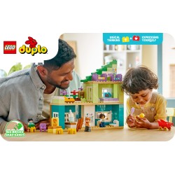 LEGO DUPLO 10470 Casa familiare moderna 3 in 1 con personaggi