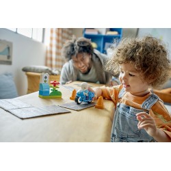 LEGO DUPLO 10471 Motocicletta blu della Polizia