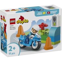 LEGO DUPLO 10471 Motocicletta blu della Polizia