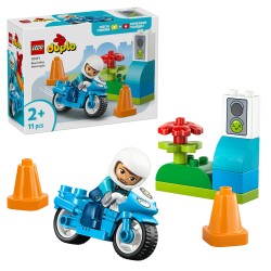 LEGO DUPLO 10471 Motocicletta blu della Polizia