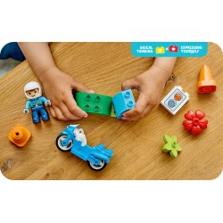 LEGO DUPLO 10471 Motocicletta blu della Polizia