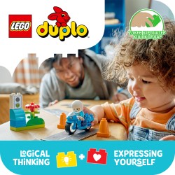 LEGO DUPLO 10471 Motocicletta blu della Polizia