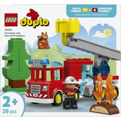 LEGO DUPLO 10473 Autopompa con manichetta e pompiere