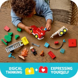 LEGO DUPLO 10473 Autopompa con manichetta e pompiere