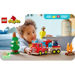 LEGO DUPLO 10473 Autopompa con manichetta e pompiere
