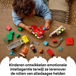 LEGO DUPLO 10473 Autopompa con manichetta e pompiere