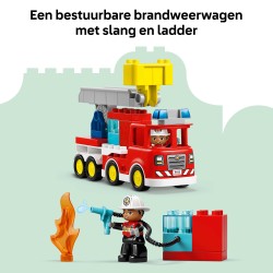LEGO DUPLO 10473 Autopompa con manichetta e pompiere