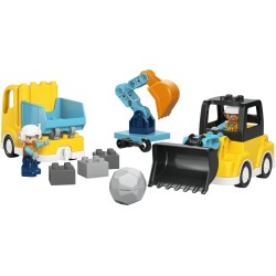 LEGO DUPLO 10475 Veicoli da cantiere 3 in 1