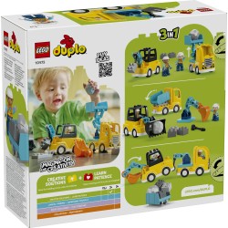 LEGO DUPLO 10475 Veicoli da cantiere 3 in 1