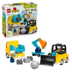 LEGO DUPLO 10475 Veicoli da cantiere 3 in 1