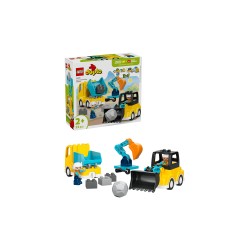 LEGO DUPLO 10475 Veicoli da cantiere 3 in 1