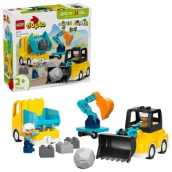 LEGO DUPLO 10475 Veicoli da cantiere 3 in 1
