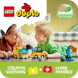 LEGO DUPLO 10475 Veicoli da cantiere 3 in 1