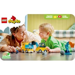 LEGO DUPLO 10475 Veicoli da cantiere 3 in 1