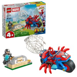 LEGO 11206 Marvel Super Heroes Spidey sulla moto contro Rhino