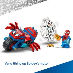 LEGO 11206 Marvel Super Heroes Spidey sulla moto contro Rhino