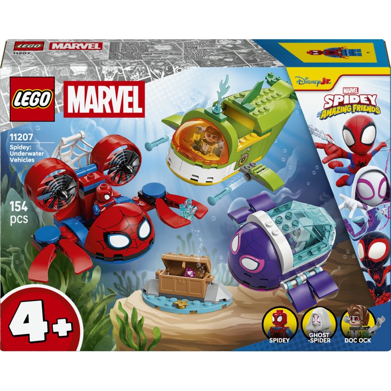 LEGO 11207 Marvel Super Heroes Spidey: Veicoli subacquei