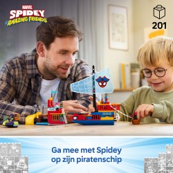 LEGO 11208 Marvel Super Heroes Nave pirata del Team Spidey