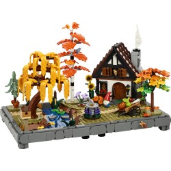 LEGO 11372 ICONS Giardino autunnale del cottage