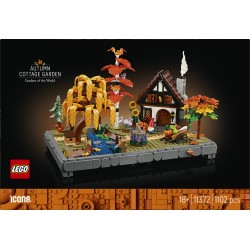 LEGO 11372 ICONS Giardino autunnale del cottage