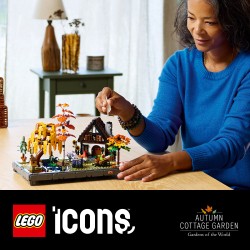 LEGO 11372 ICONS Giardino autunnale del cottage