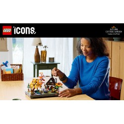 LEGO 11372 ICONS Giardino autunnale del cottage