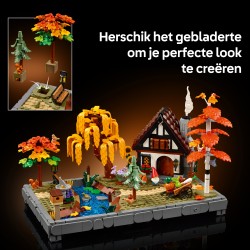 LEGO 11372 ICONS Giardino autunnale del cottage
