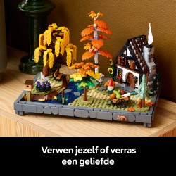 LEGO 11372 ICONS Giardino autunnale del cottage