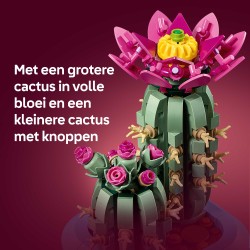 LEGO 11509 Botanicals Cactus in fiore
