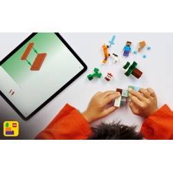 LEGO 21583 Minecraft Avventura di Steve nella taiga
