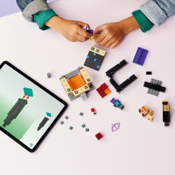 LEGO 21584 Minecraft Viaggio nel Portale del Nether e dell’End