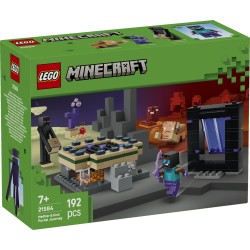 LEGO 21584 Minecraft Viaggio nel Portale del Nether e dell’End