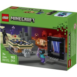 LEGO 21584 Minecraft Viaggio nel Portale del Nether e dell’End