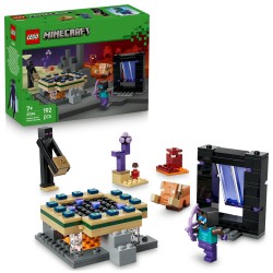 LEGO 21584 Minecraft Viaggio nel Portale del Nether e dell’End