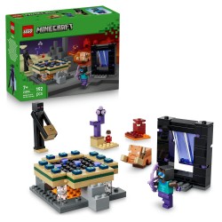LEGO 21584 Minecraft Viaggio nel Portale del Nether e dell’End