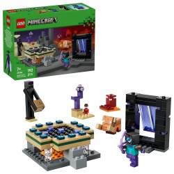 LEGO 21584 Minecraft Viaggio nel Portale del Nether e dell’End