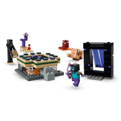LEGO 21584 Minecraft Viaggio nel Portale del Nether e dell’End